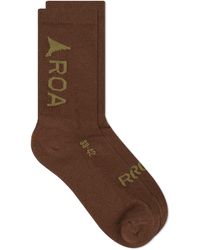 Roa - Logo Socks - Lyst