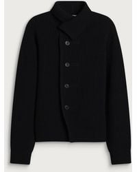 Dries Van Noten - Marino Button Knitted Bomber Jacket - Lyst