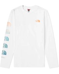 The North Face - Long Sleeve D2 Graphic T-Shirt - Lyst