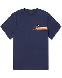A.P.C. - Isaac Logo T-Shirt - Lyst