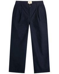 Folk - Wide Fit Trousers - Lyst