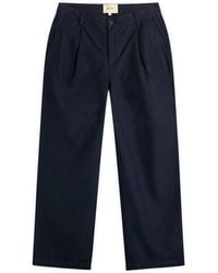 Folk - Wide Fit Trousers - Lyst