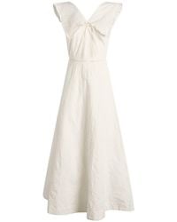 Damson Madder - Fan Fan Midi Dress - Lyst