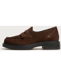 G.H. Bass & Co. - Albany Ii Penny Suede Loafers - Lyst