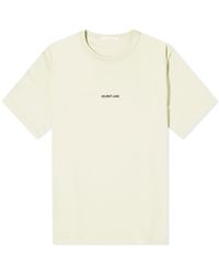 Helmut Lang - Inside Out Logo T-Shirt - Lyst