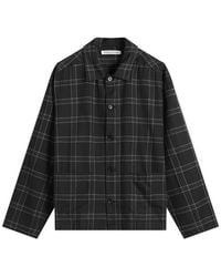 YMC - Pj Check Overshirt - Lyst