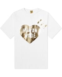 Human Made - Metallic Heart T-Shirt - Lyst