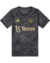 adidas - X Mufc X The Stone Roses Camouflage Football Jersey - Lyst
