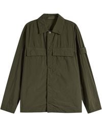 Stone Island - Ghost Nylon Smerigliato Shirt Jacket - Lyst