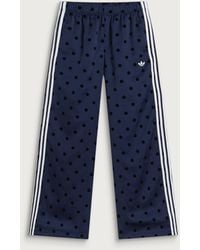 adidas - Satin Polka Dots Wide Leg Pant - Lyst