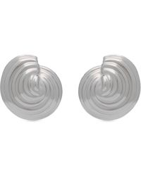 Missoma - Shell Dome Oversized Stud Earrings - Lyst