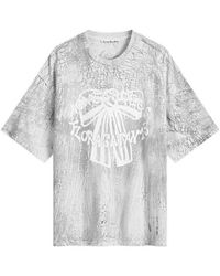 Acne Studios - Exford Bow Logo T-Shirt - Lyst