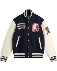 BBCICECREAM - Fanfare Script Logo Varsity Jacket - Lyst