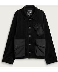 Y-3 - Velvet Corduroy Utility Blouson - Lyst