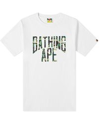 A Bathing Ape - Abc Camo Nyc Logo T-Shirt - Lyst