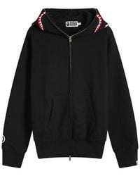 A Bathing Ape - Shark Full Zip Hoodie - Lyst
