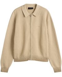 Dime - Double Zip Knit Cardigan - Lyst