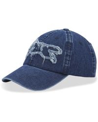 ICECREAM - Distressed Running Dog Dad Cap - Lyst