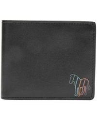 Paul Smith - Zebra Bifold Leather Wallet - Lyst