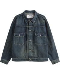 Neighborhood Bw Type-2 Denim Jacket in Black for Men | Lyst