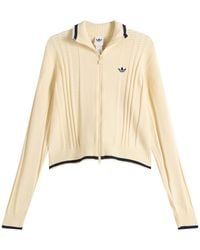 adidas - Knit Firebird Track Top - Lyst