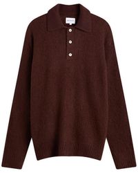 Norse Projects - Rasmus Relaxed Brushed Polo - Lyst