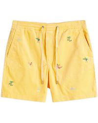 Polo Ralph Lauren - Surfer Embroidered Prepster Shorts - Lyst