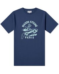 Maison Kitsuné - Racing Fox Comfort T-Shirt - Lyst