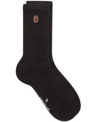 A Bathing Ape - Ape Head One Point Socks - Lyst