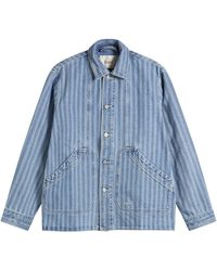 Forét - Berry Denim Overshirt - Lyst