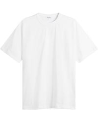 Norse Projects - Snekkersten Back Arch Logo T-Shirt - Lyst