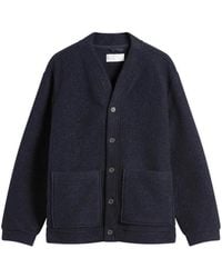 Universal Works - Presented By End. Wool Fleece Adv Cardigan - Lyst