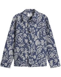 Wax London - Iggy Floral Jacquard Jacket - Lyst