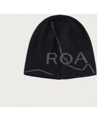 ROA - Logo Wool Beanie - Lyst