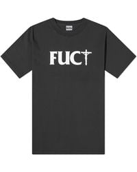 Fuct - Crossed Logo T-Shirt - Lyst