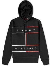 Tommy Hilfiger Cotton Lewis Hamilton Flag Hoodie in Natural for Men - Lyst