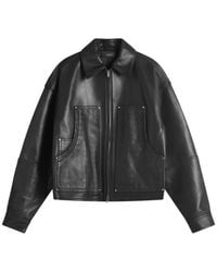 Amiri - Ma Quad Leather Work Jacket - Lyst
