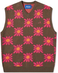AWAKE NY - Floral Sweater Vest - Lyst
