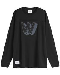 WTAPS - Long Sleeve Football T-Shirt - Lyst