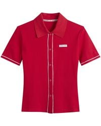 Marine Serre - Cute 70's Polo T-Shirt - Lyst