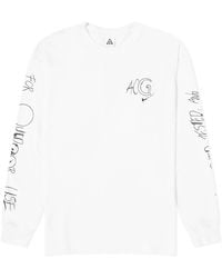 Nike - Acg Long Sleeve T-Shirt Summit - Lyst