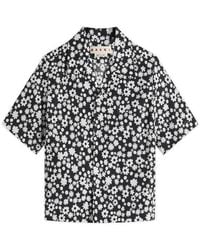 Marni - Floral Cropped Shirt - Lyst