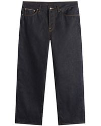 Nudie Jeans - Loud Larry Wide Leg Selvedge Denim Jeans - Lyst