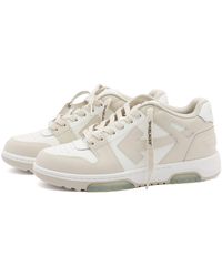 Off-White c/o Virgil Abloh - Off- Out Off Office Calf Leather Sneakers - Lyst