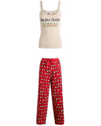 Skims - X Cpfm Tank Top & Modal Waffle Pant Sleep Set - Lyst