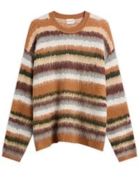 BOUND - Alpaca Brushed Stripe Jumper - Lyst