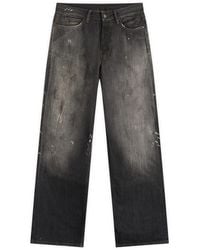 Acne Studios - 1981 Trafalgar Wash Wide Leg Jeans - Lyst