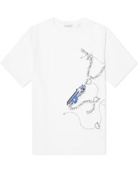 Burberry - Chain Print T-Shirt - Lyst