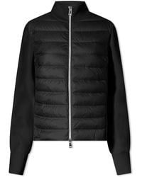 Moncler - Padded High Neck Cardigan - Lyst