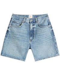 Anine Bing - Heath Denim Short - Lyst